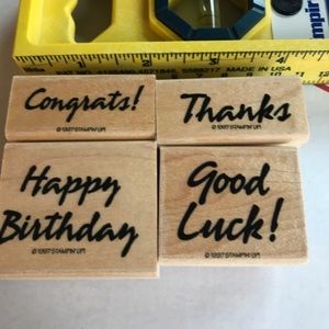 Rubber Stamps Retired Card Theme Group (AA)